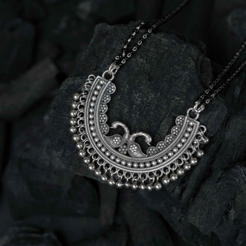 silver 925 mangalsutra