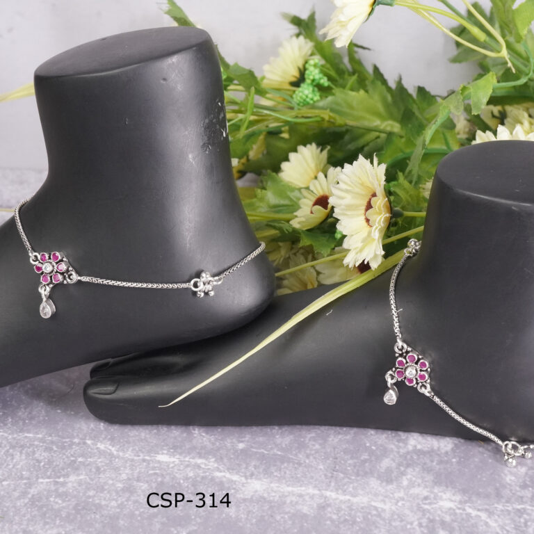 Original Silver Anklets