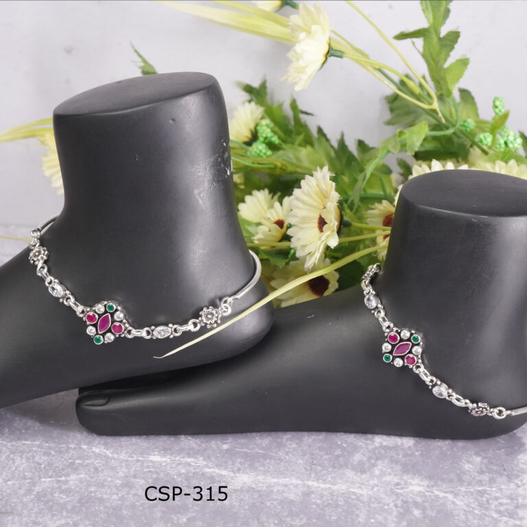 Original Silver Anklets Design