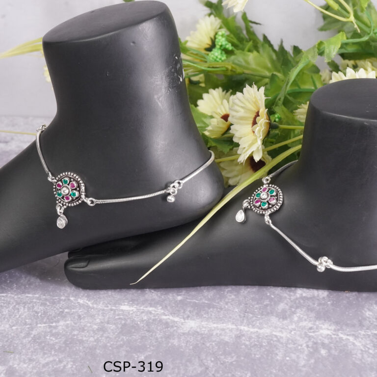 Shop Trendy Silver Anklets Online