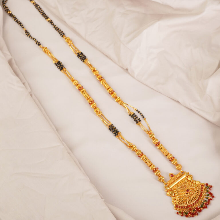 1 Gram Gold Mangalsutra Design