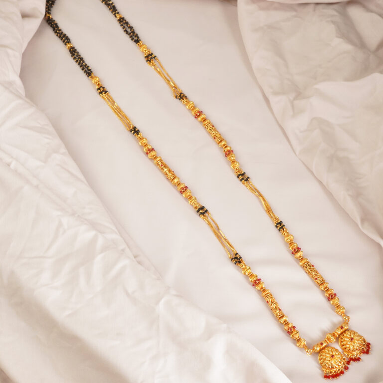 1 Gram Gold Vati Mangalsutra Design
