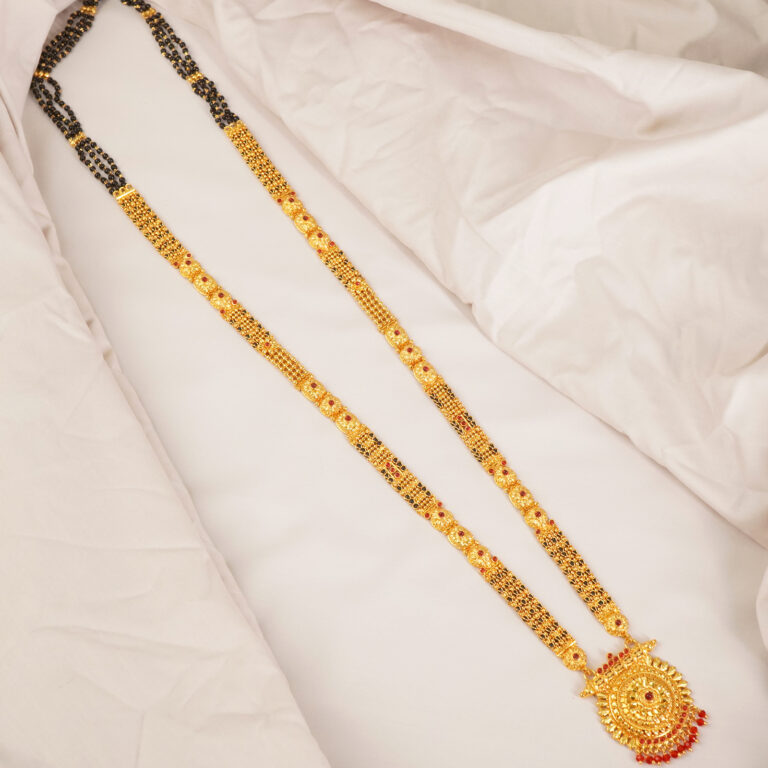 One Gram Mangalsutra Bada Pendant Design