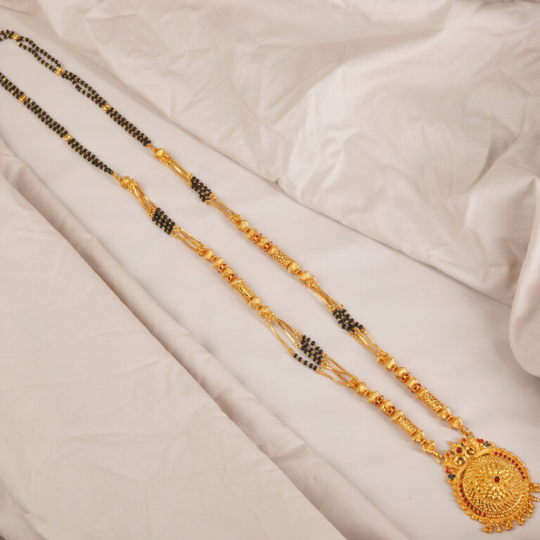 One Gram Mangalsutra Bada Pendant Design